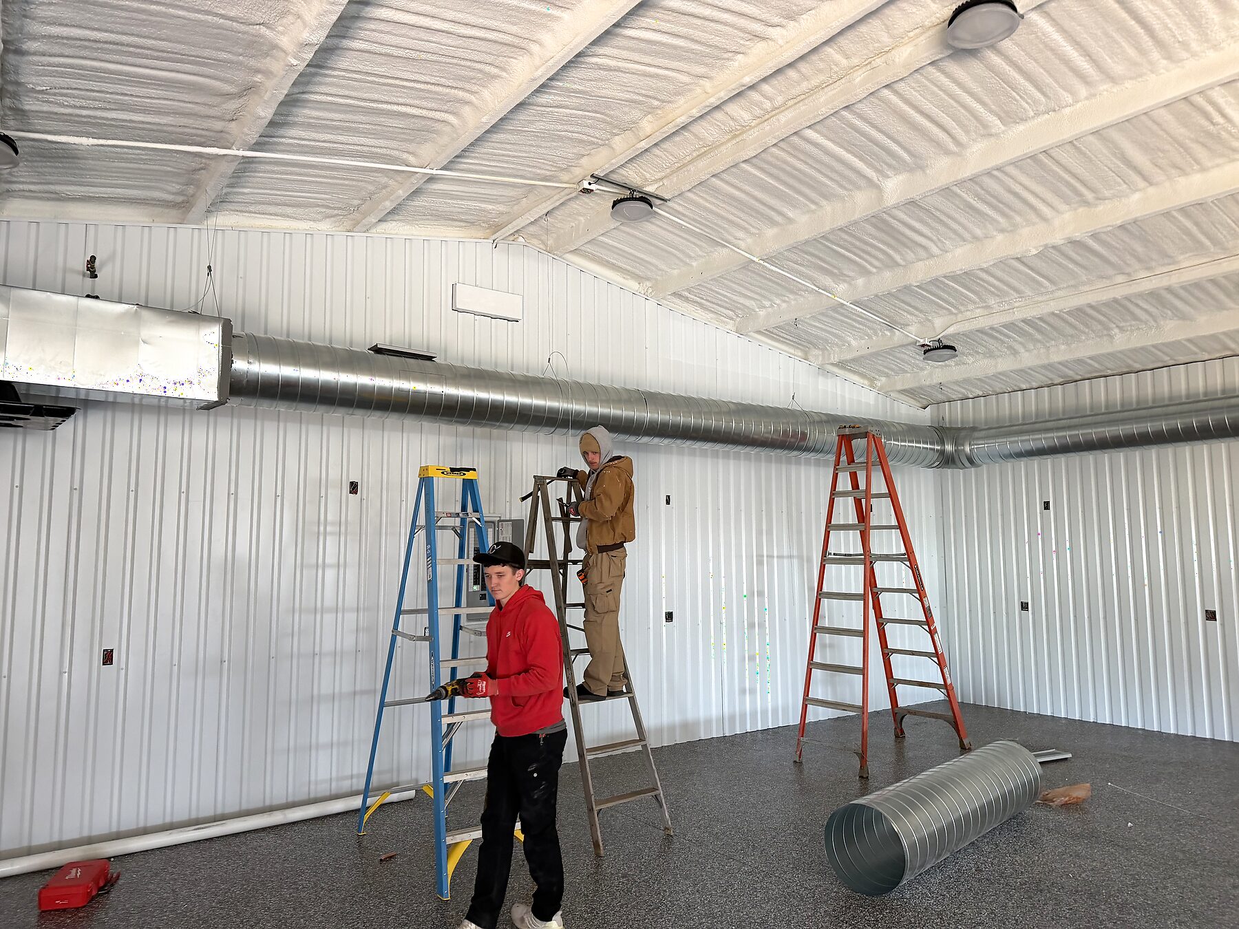 Installing Ductwork